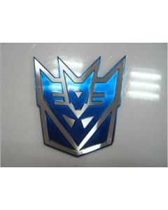 Decal Decepticon BLUE 3D