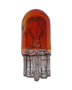 TURN SIGNAL BULB 12V 3W AMBER WEDGE T10 FOR GIO 60V & UNIVERSAL